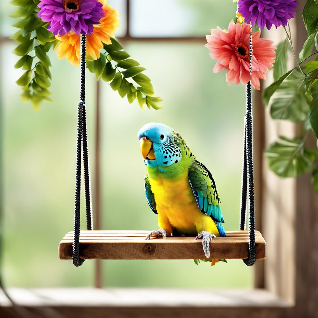 Benefits of Bird Swings for Parakeets