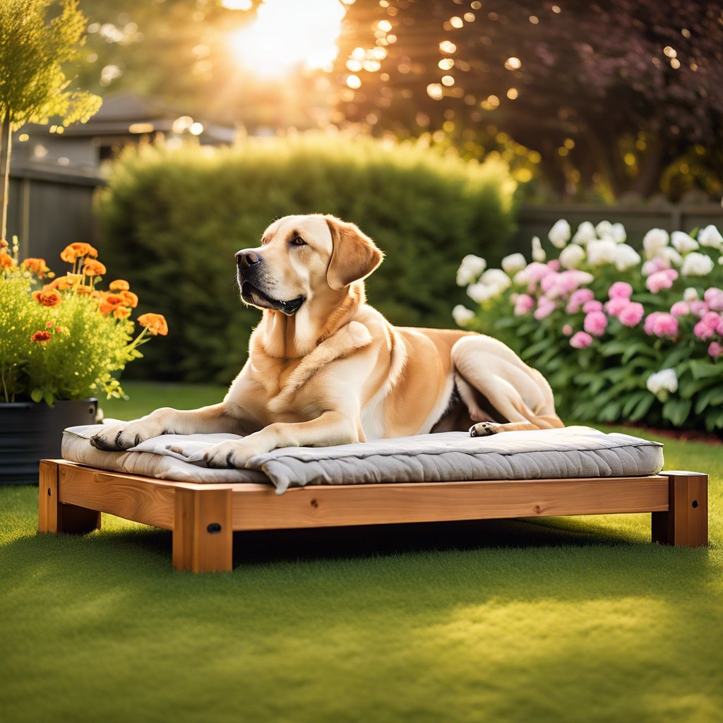 Benefits of Elevated Beds for Large Breeds