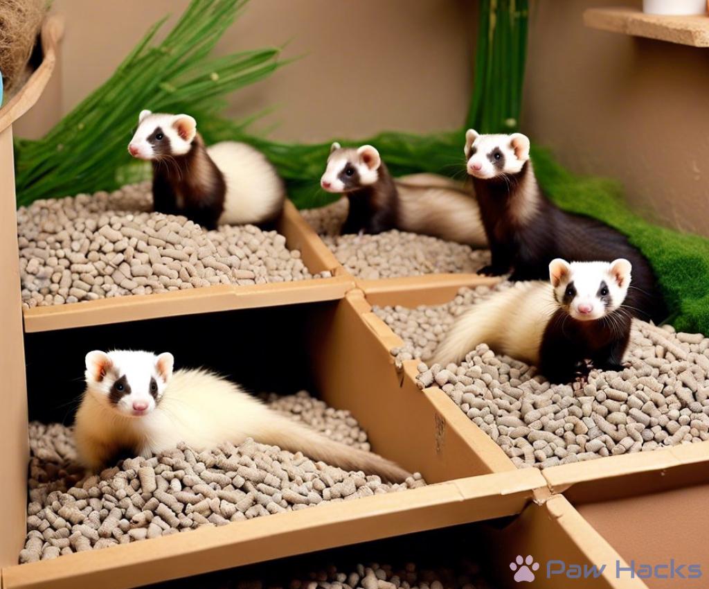 Choosing the Right Litter for Your Ferret