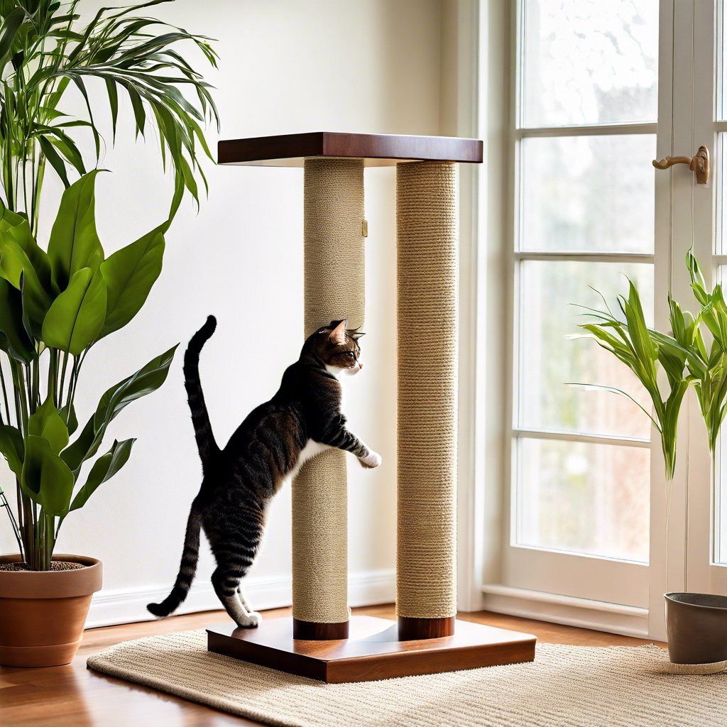 Unleashing the Benefits of Sisal Scratching Posts