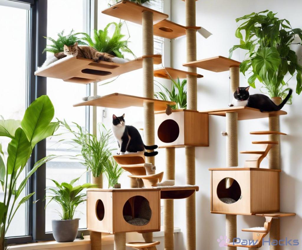 Designing the Perfect Vertical Playground for Your Feline Friend