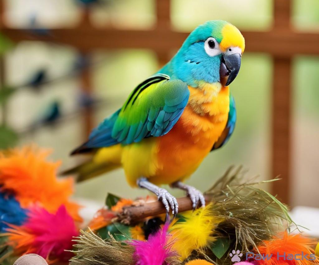 Feathered Fun: Choosing the Right Foraging Toy for Your Pet Bird