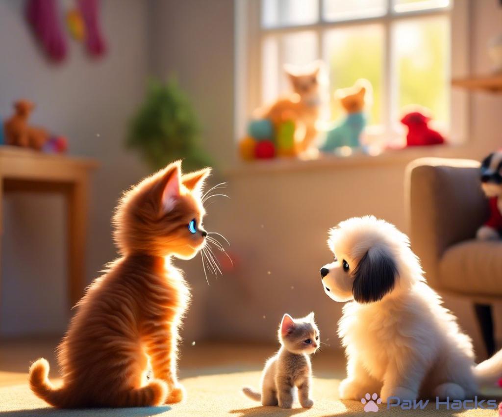 The Perfect Introduction: Meeting Kittens and Dogs for the First Time