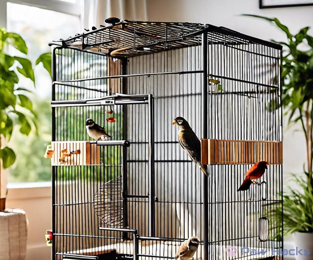 Choosing the Right Materials for Durable and Safe Play-Top Bird Cages