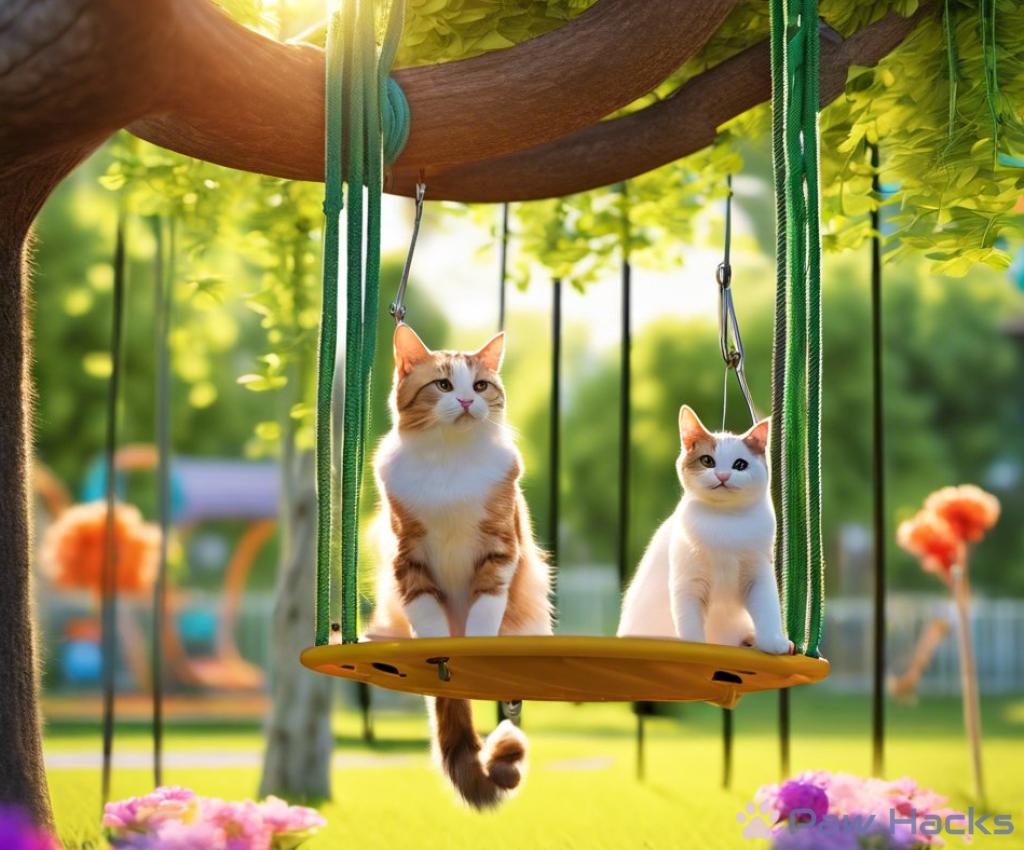 The Joy of Rope Swings: Perfect Playgrounds for Outdoor Cats