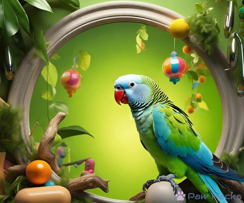 Enhancing Playtime: The Benefits of Mirrors for Parakeet Behavior